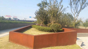 三都镇耐候钢挡土墙